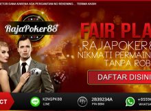 Rajapoker88 situs poker pulsa online pkv games terpercaya