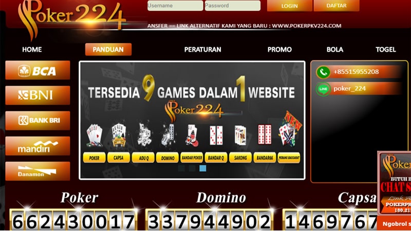 Poker224 Situs Judi Pkv Games Terpercaya Win Rate Tinggi