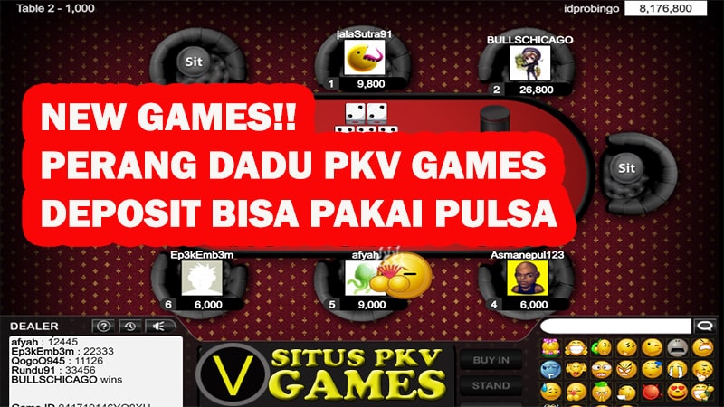NEW GAMES!! Perang Dadu Pkv Games (Main Dadu Online)